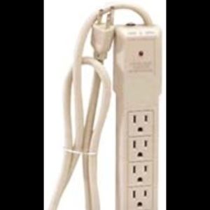 Surge 1 Centerex 6 Outlet Power Strip (Gift with Purchase)